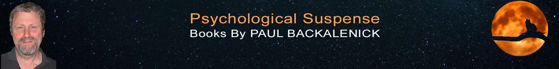 Paul Backalenick - Mystery & Suspense Writer